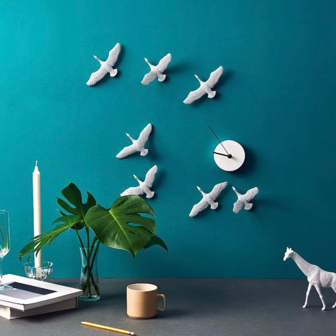 Migrantbird klok - V vorm - HaoShi