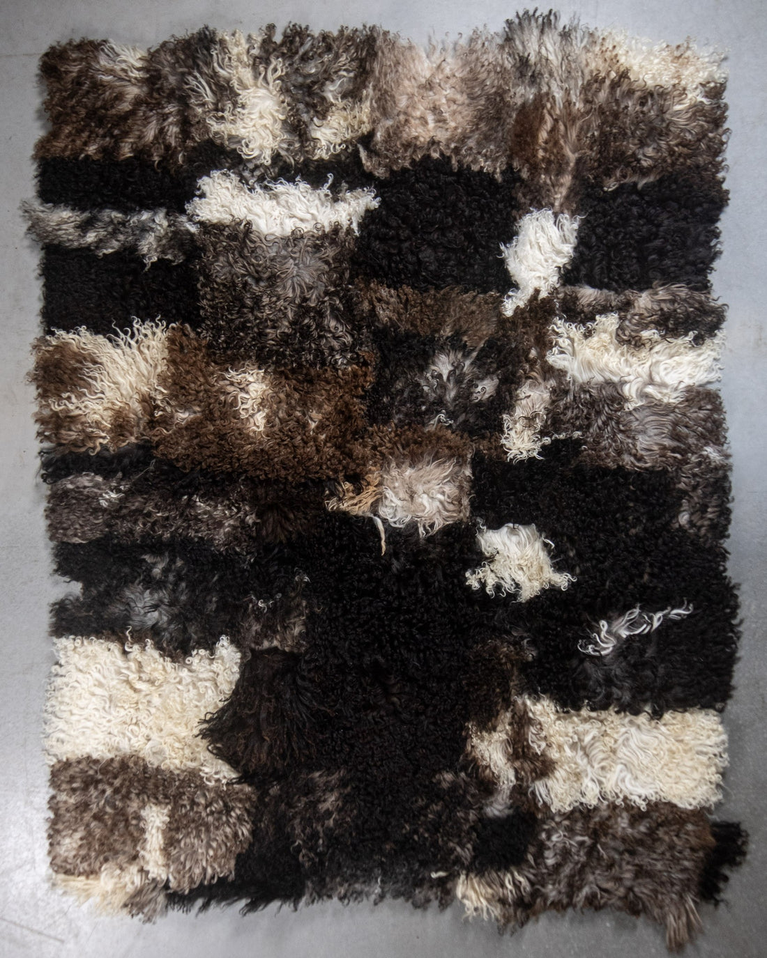 Schapenvacht vloerkleed - Krulvacht | 200x150 cm - 126