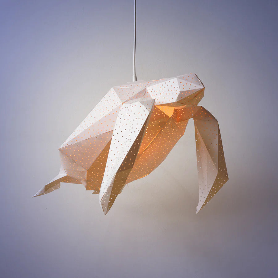 Giant Sea Turtle Origami Lamp