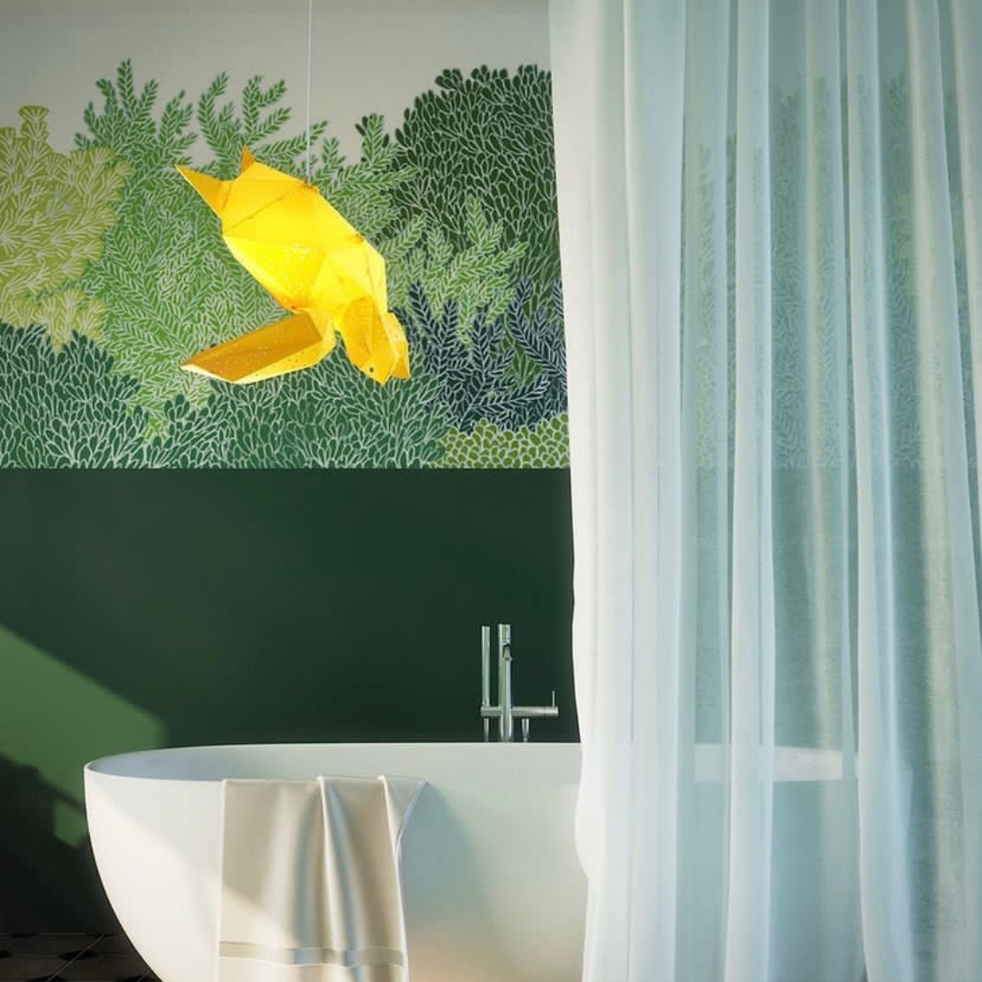 Giant Sea Turtle Origami Lamp