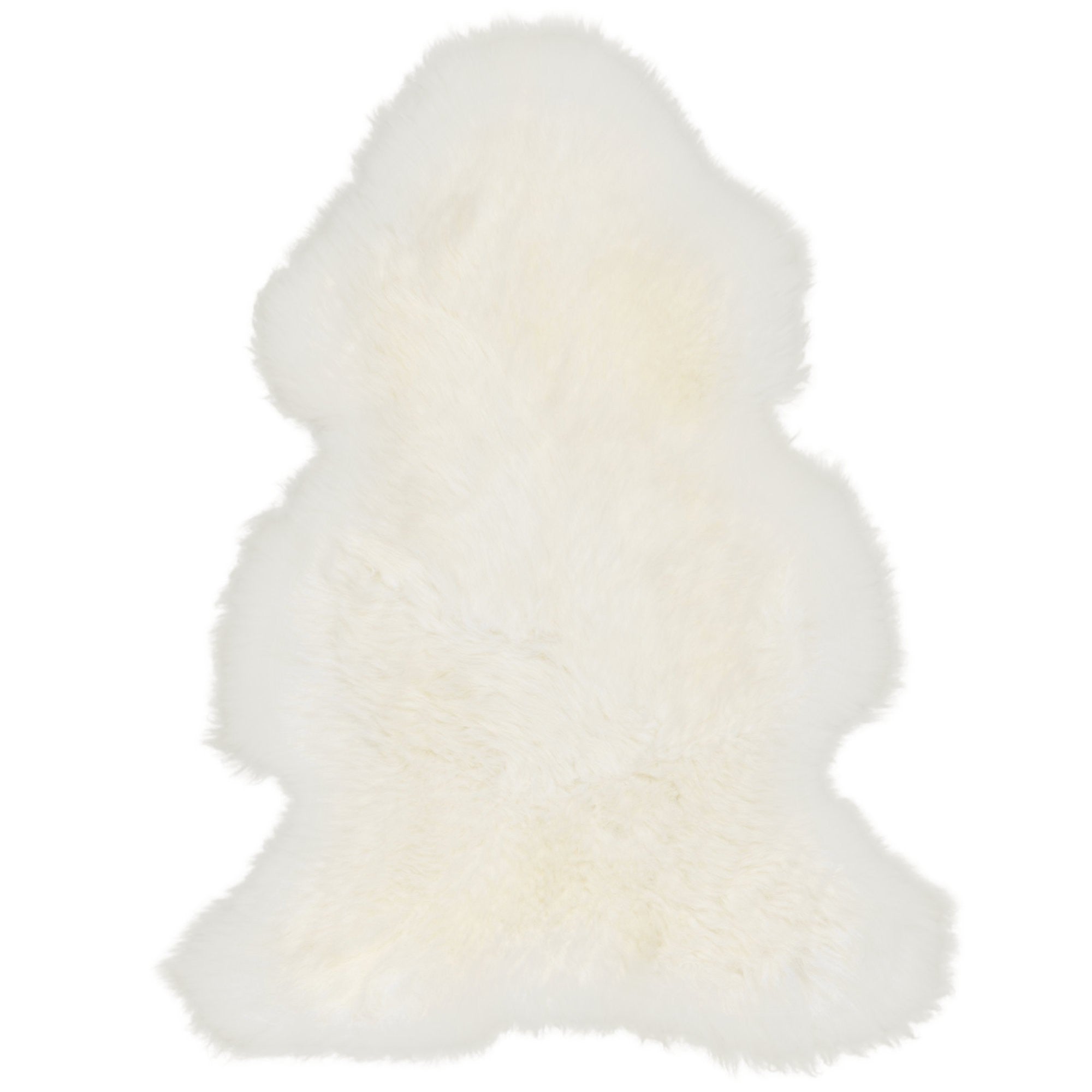 Wit Naturel Texels Schapenvacht 90-100cm