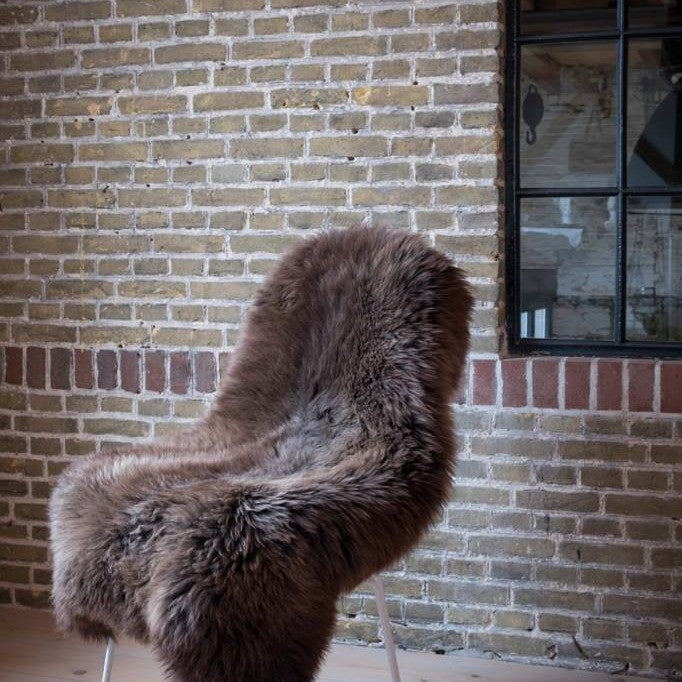 Schapenvacht Texelaar - bruin 110cm+