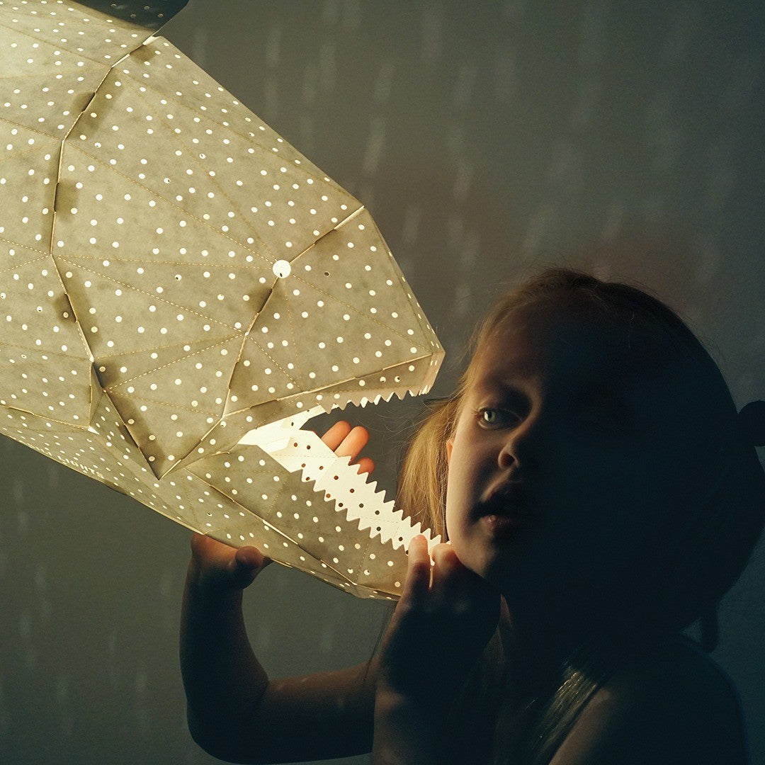 Giant Lapu Lapu Origami Lamp Wit