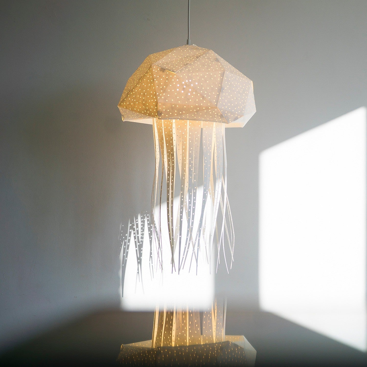 Giant Medusa Origami Lamp