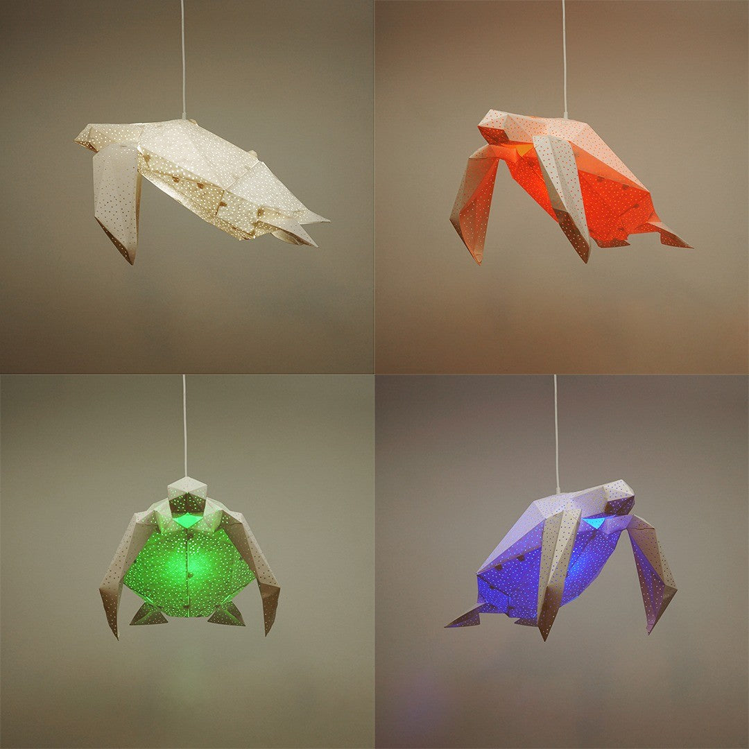 Giant Sea Turtle Origami Lamp