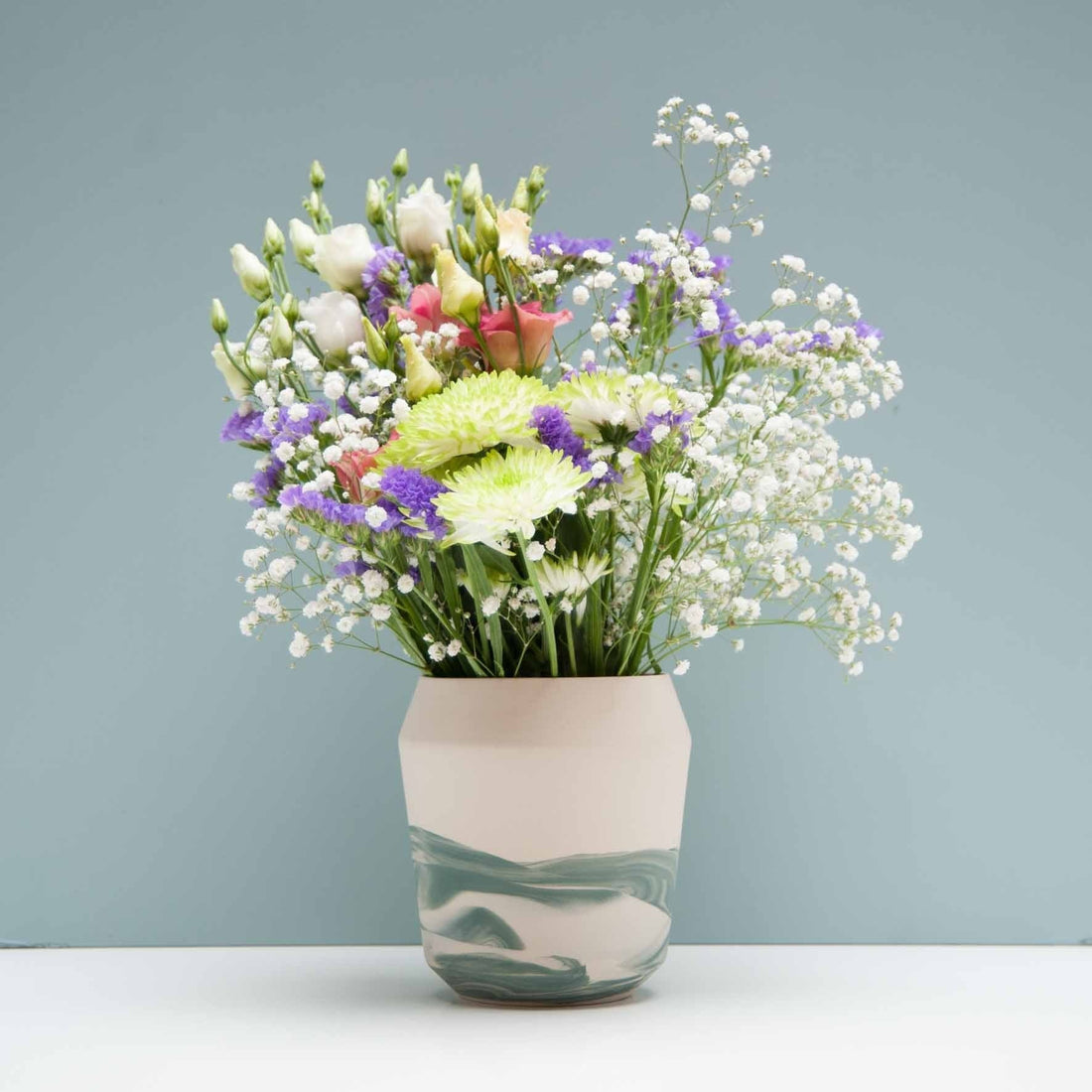 Unieke handgemaakte vaas