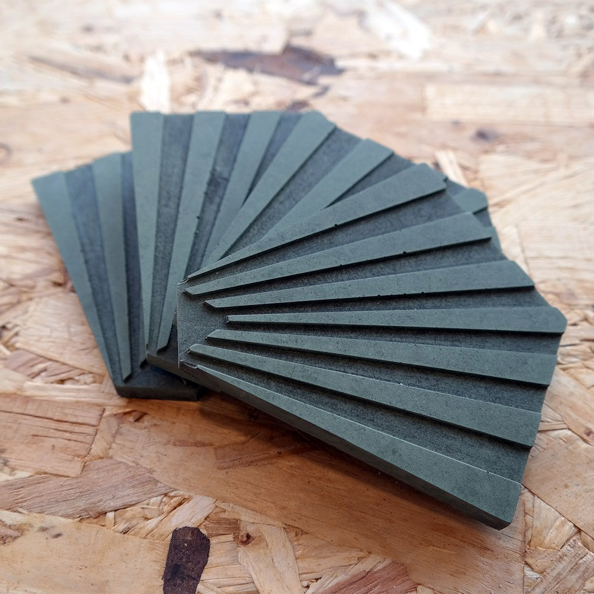 Modi betonnen onderzetters groen