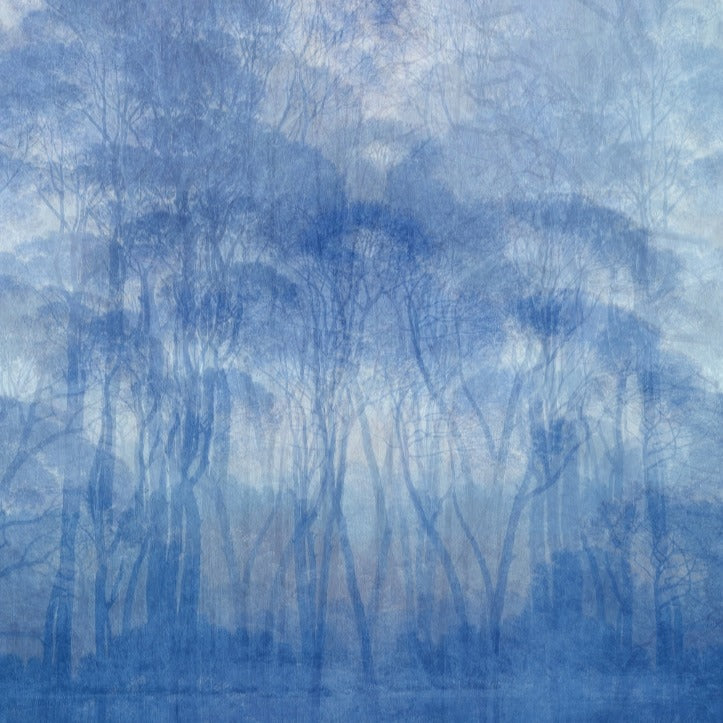 Behangpaneel 80*100cm Blue Forrest
