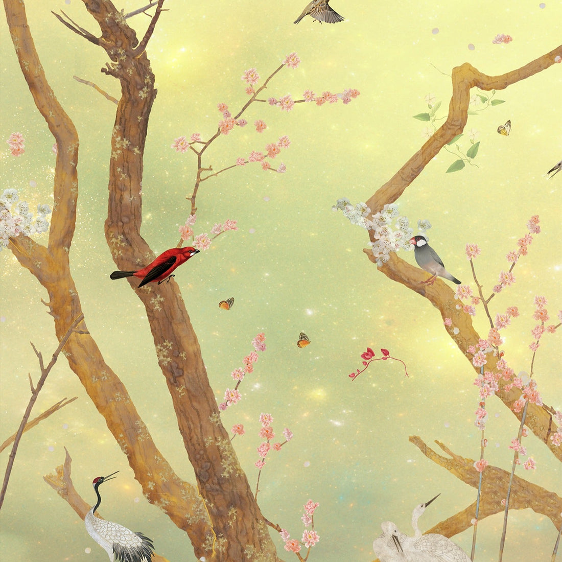 Behangpaneel 80*100 cm Mystic Garden Original