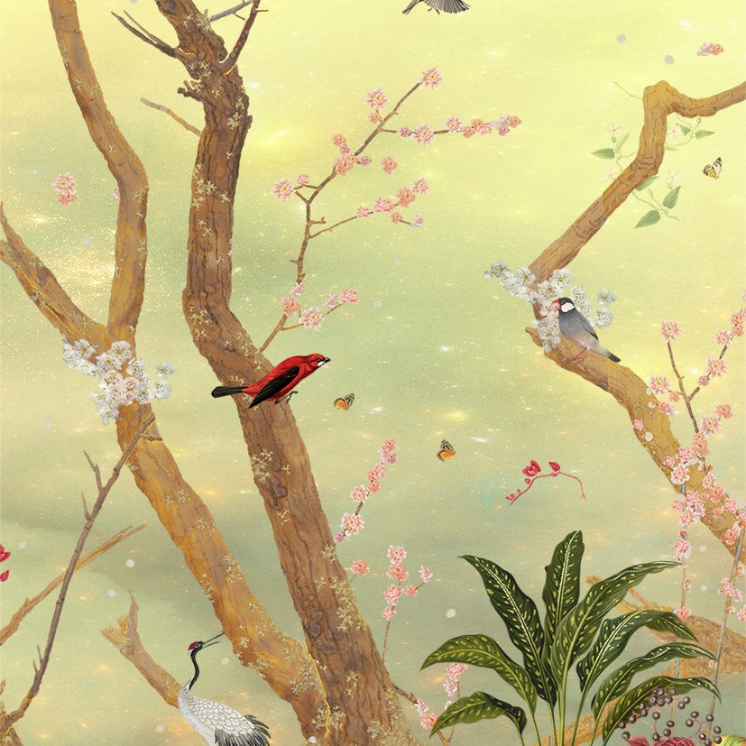 Behangpaneel 80*100 cm Mystic Garden Original