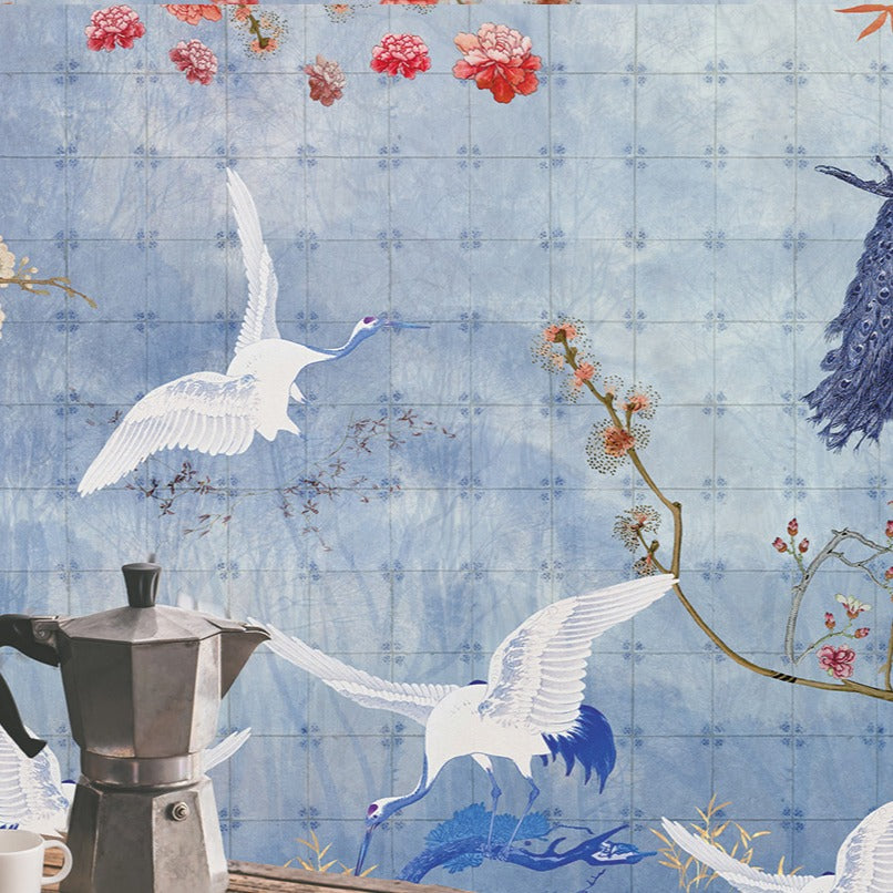 Behang Delft Blue I Ecotex