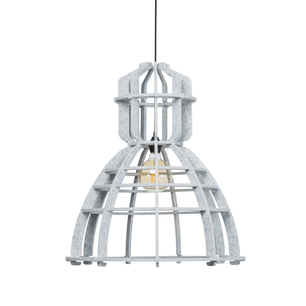 No.19XL hanglamp PET Felt Marble 60cm by Olaf Weller