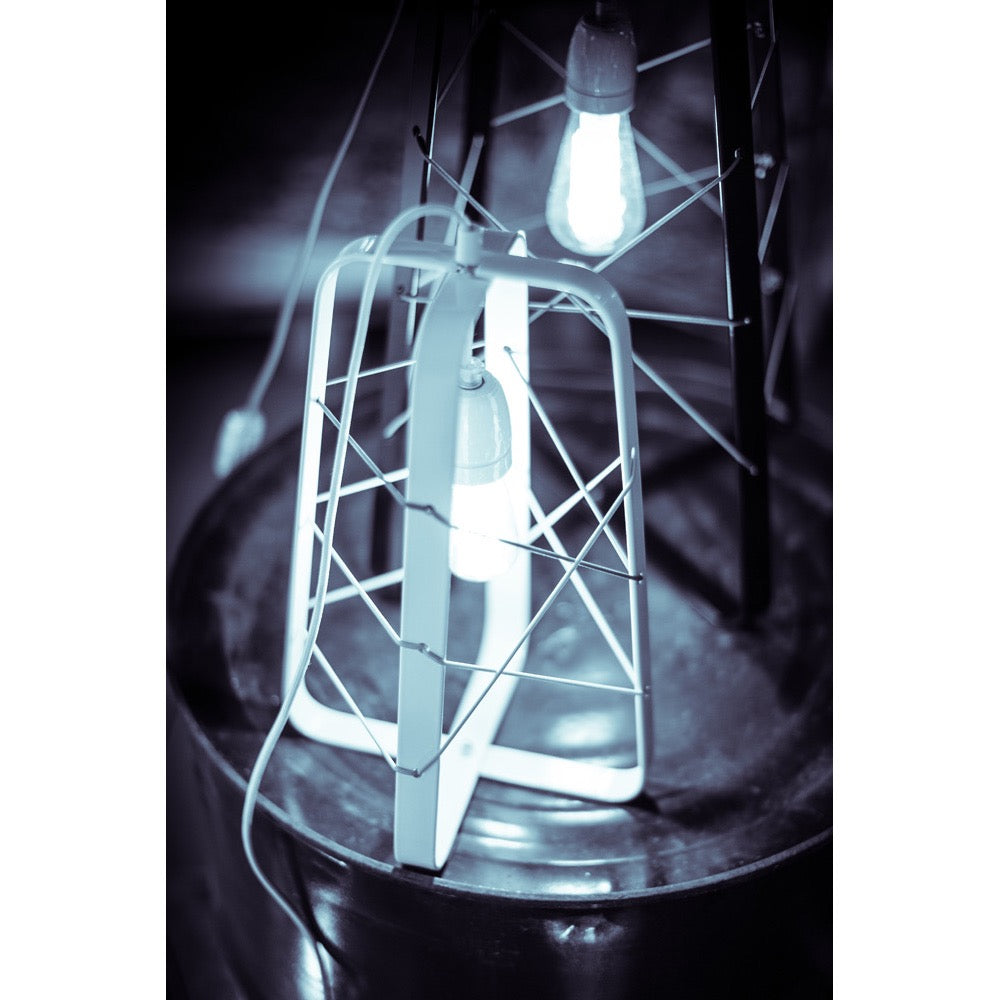 No.31 Tafellamp lichtkooi Large WIT