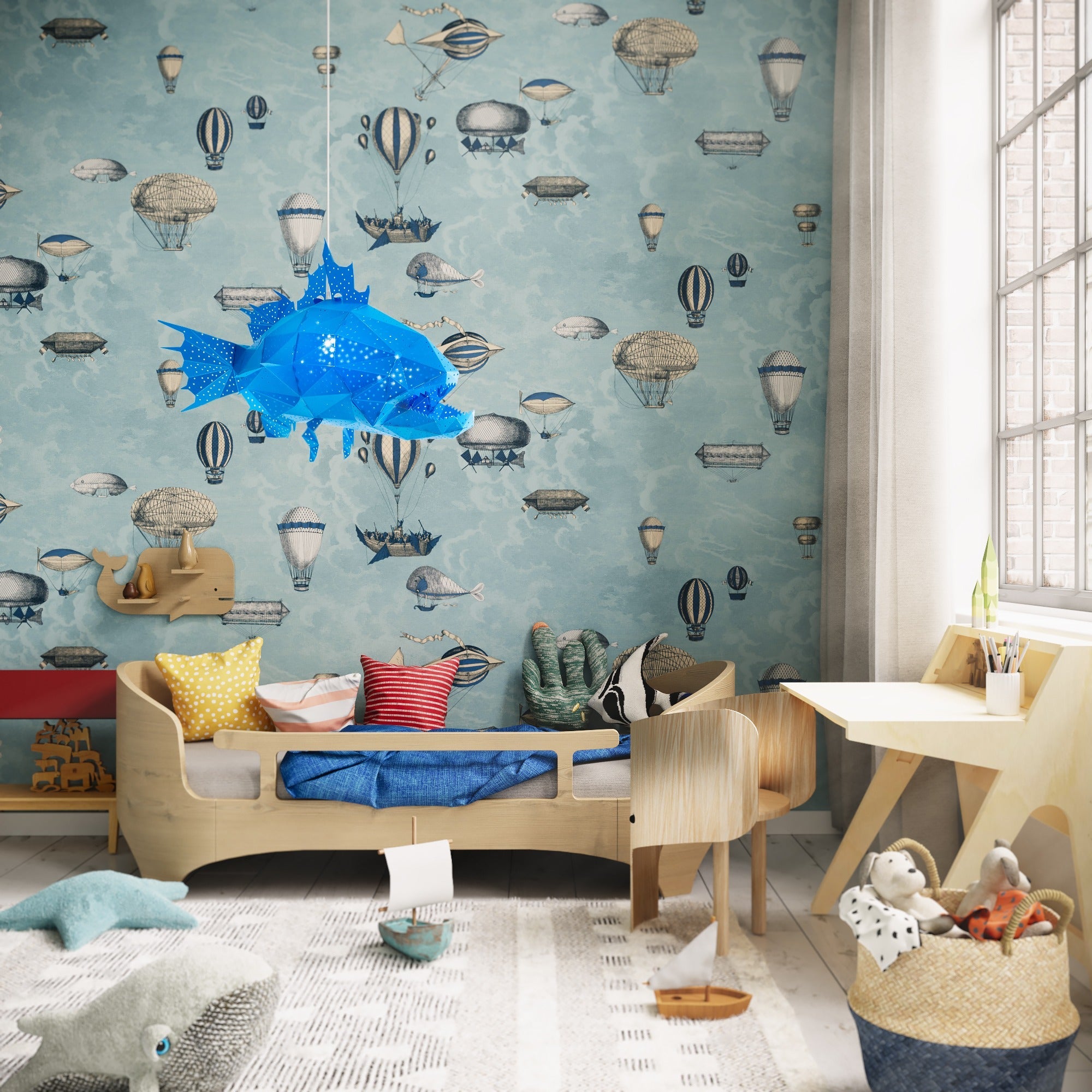 Lapu Lapu Lamp Blauw