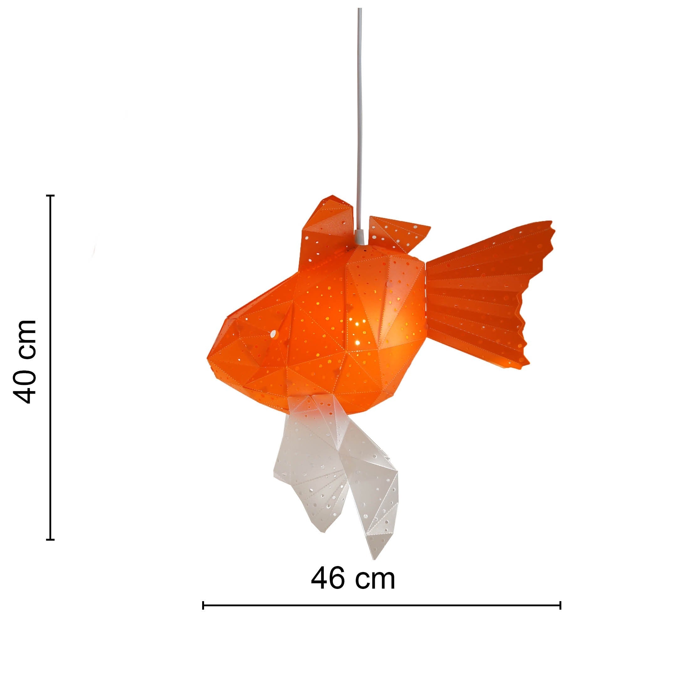 Baby Goudvis Lamp