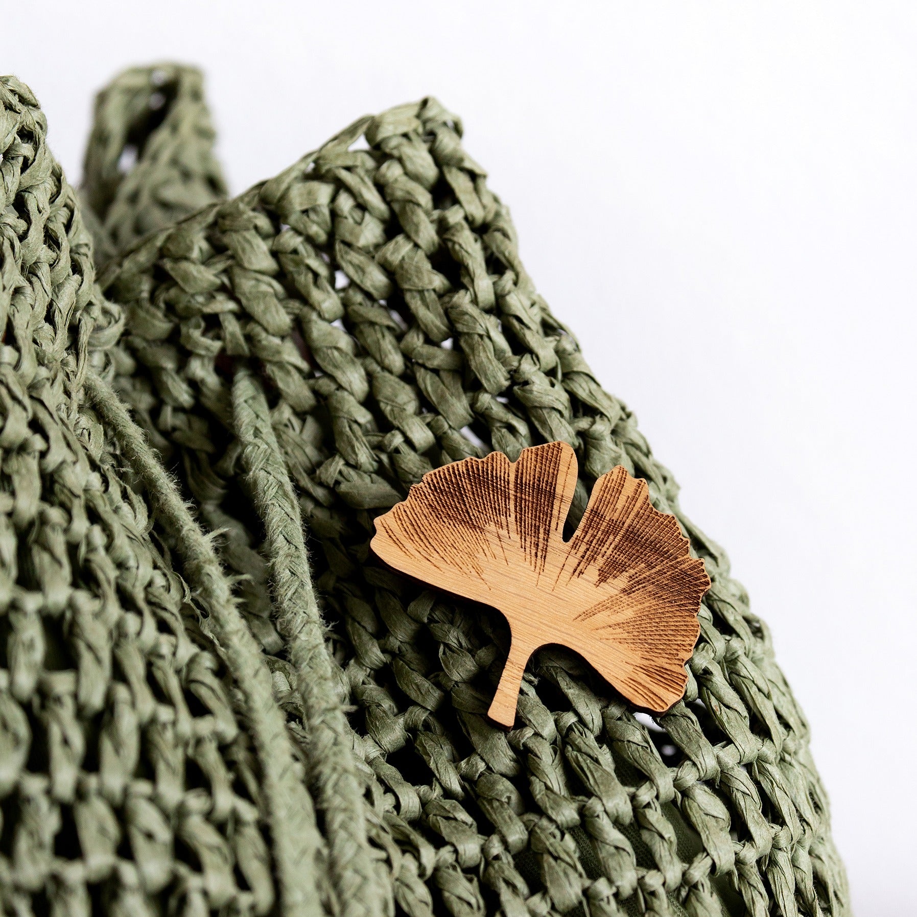 Ginkgo Biloba broche
