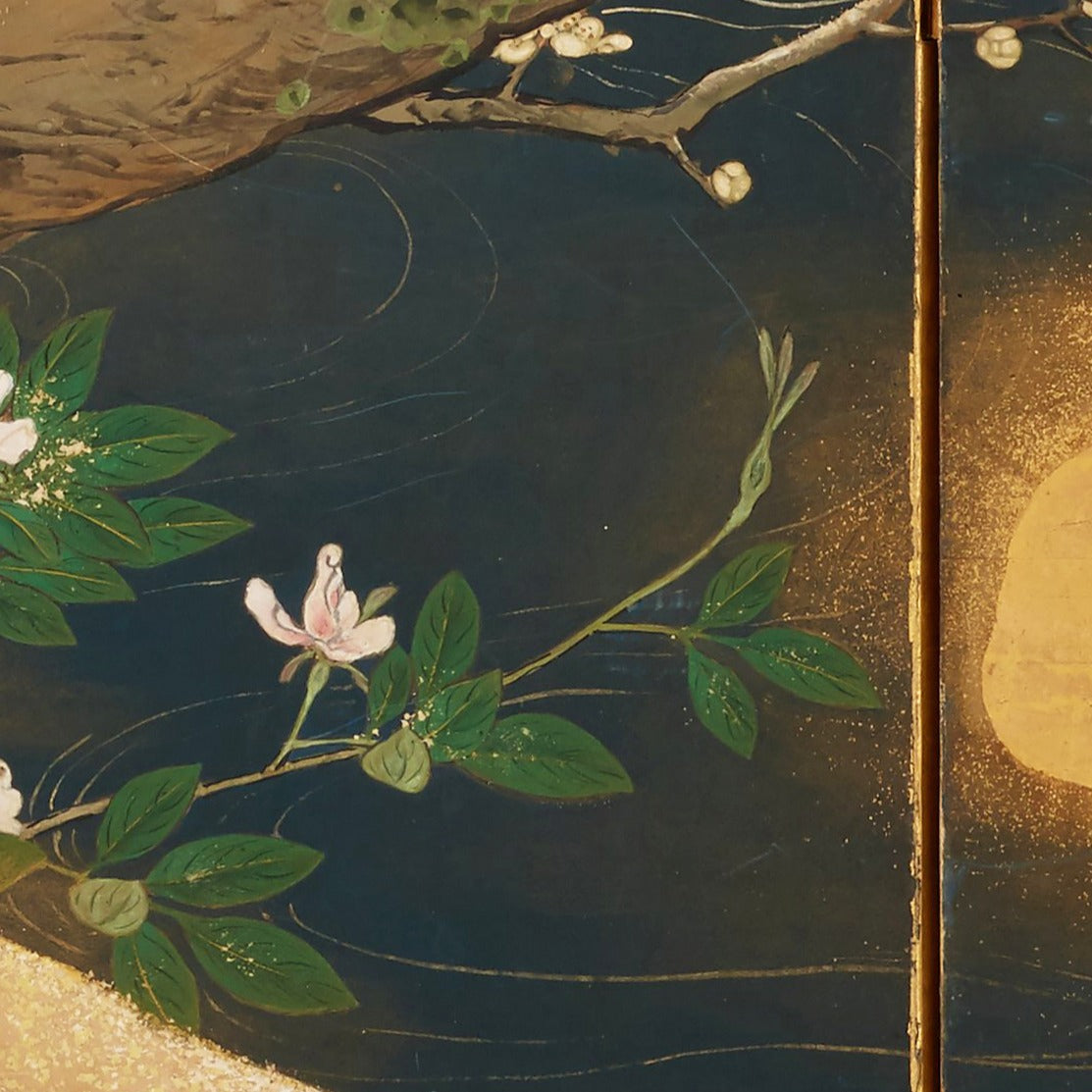 Japanse Art Print - Plum Tree 17e eeuw