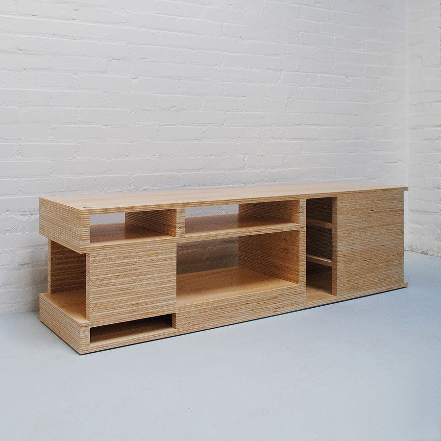 Tv meubel en platen kast