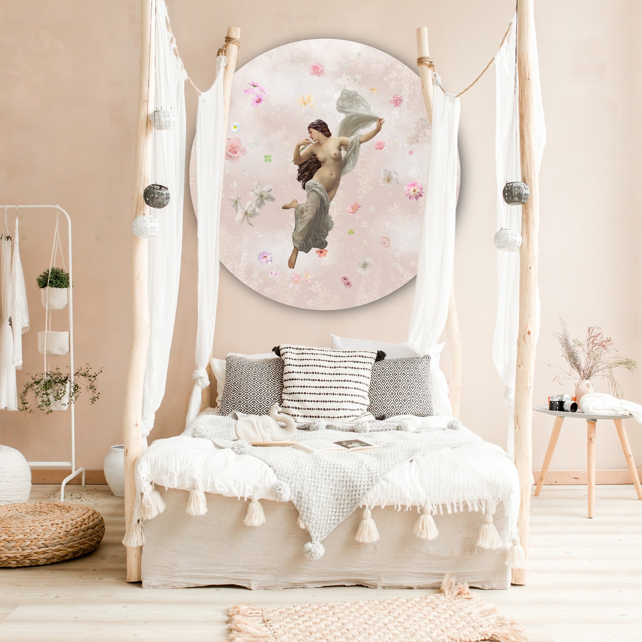 Behangcirkel My Little Heaven ⌀ 100 cm