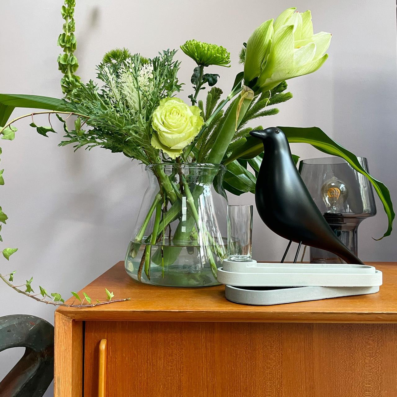 Kleine set ovaal mini-vaas