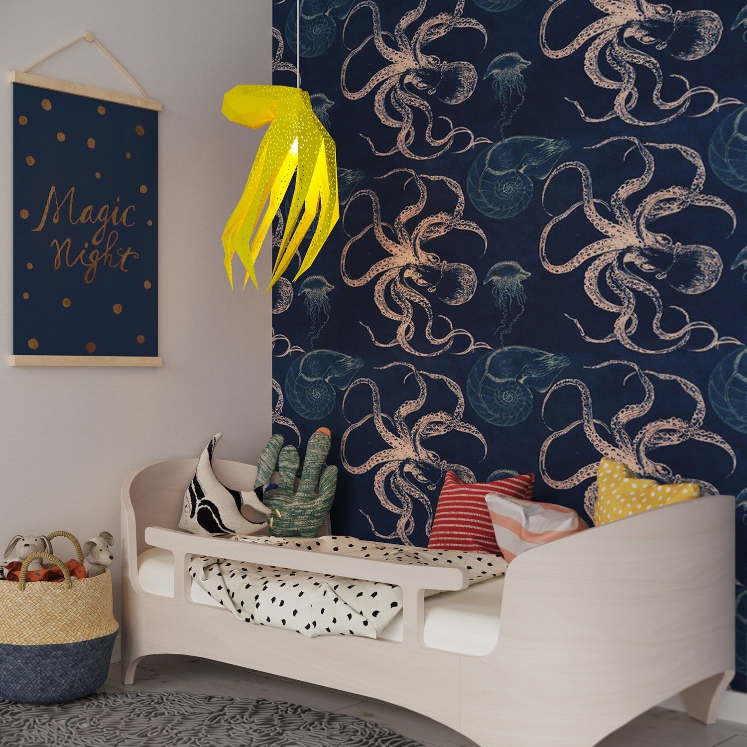 Octopus Paper Lantern Wit