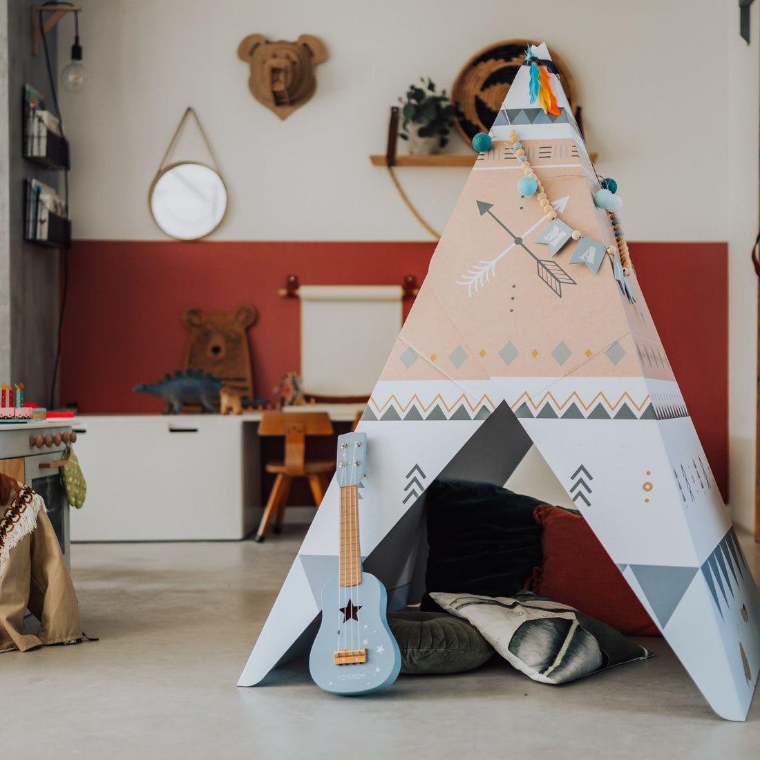 STIP Tipi tent blauw