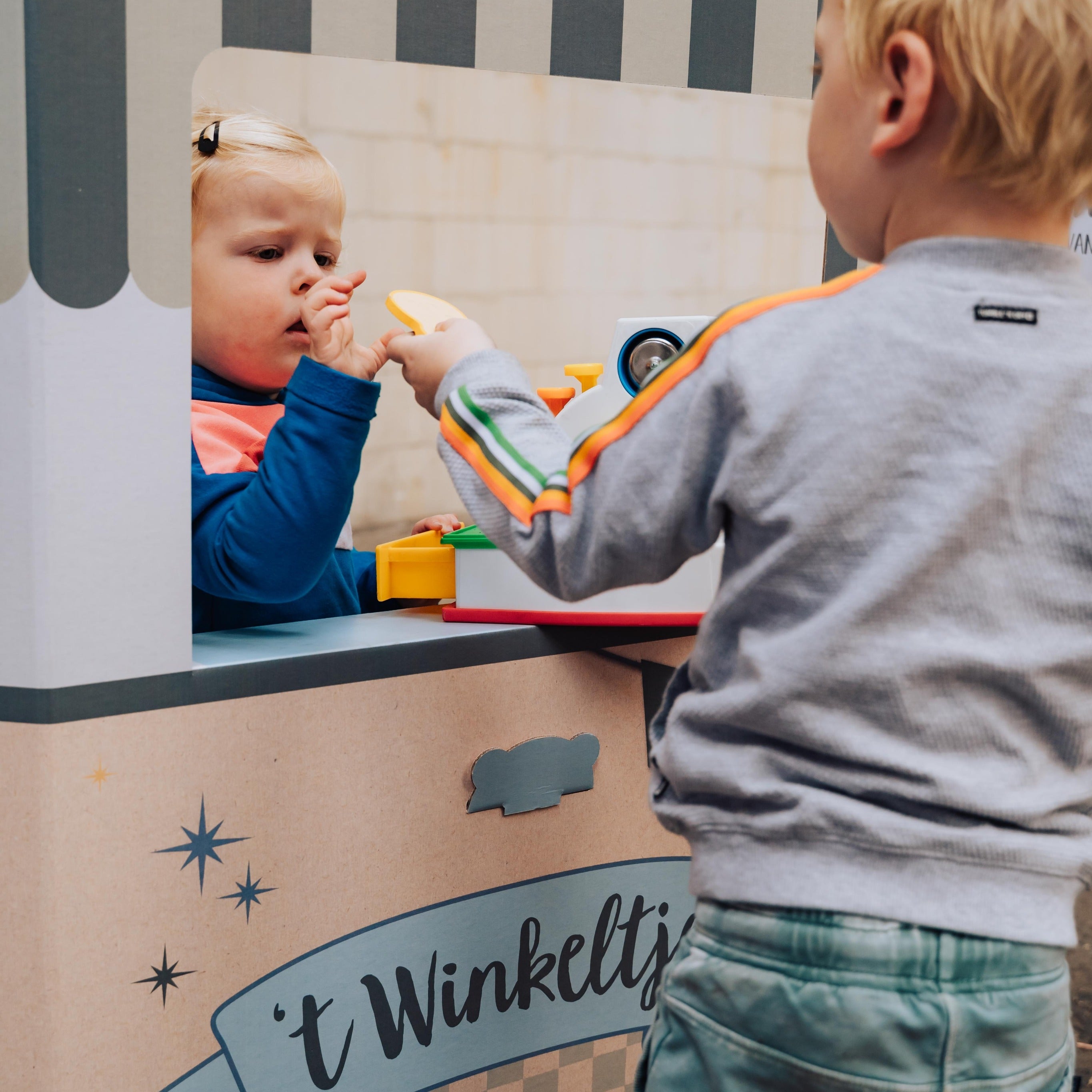 STIP Winkeltje blauw