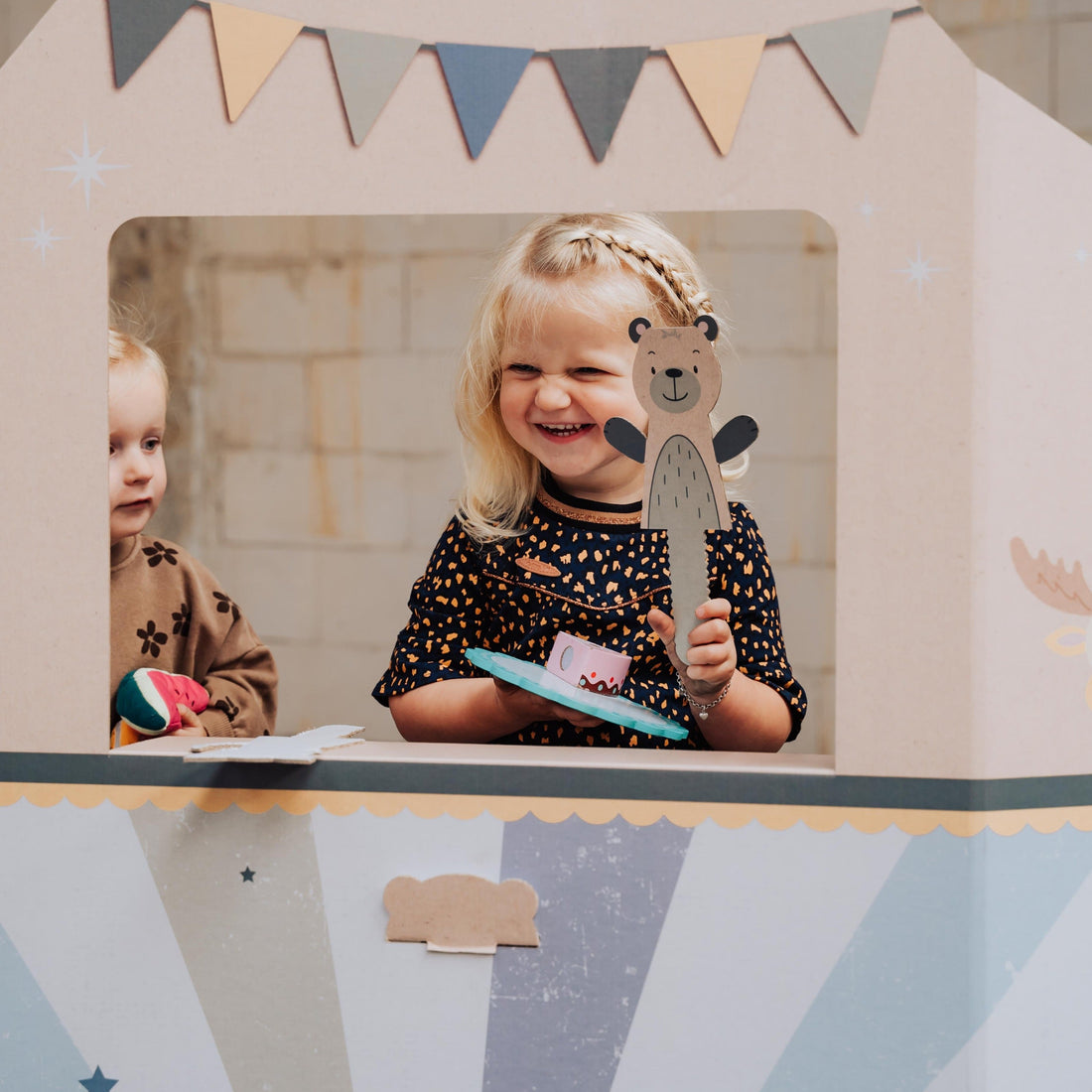 STIP Poppenkast blauw