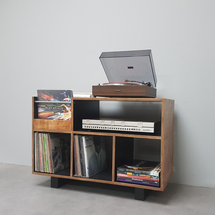 Platenkast vintage look