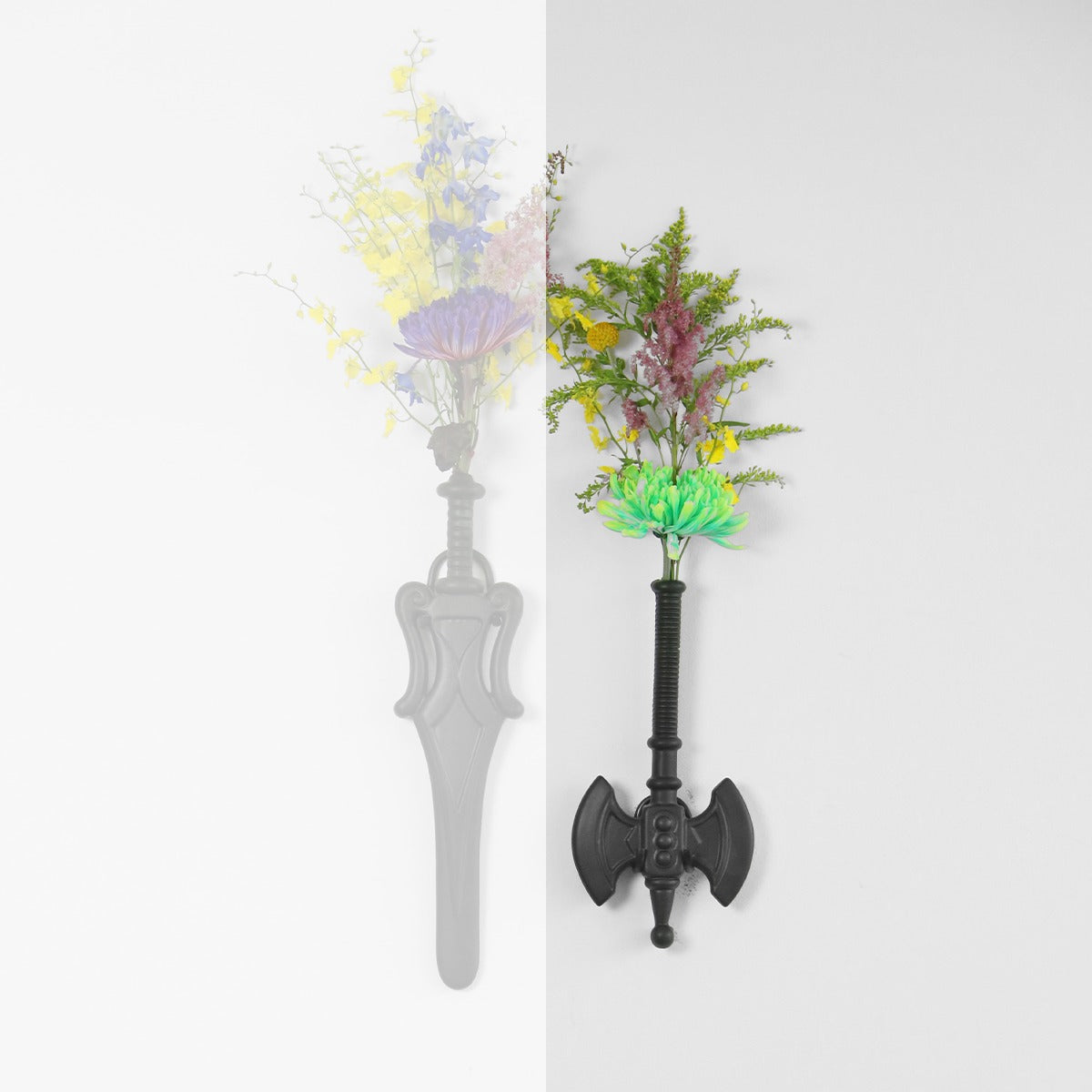 Flower Power Ax - Zwart