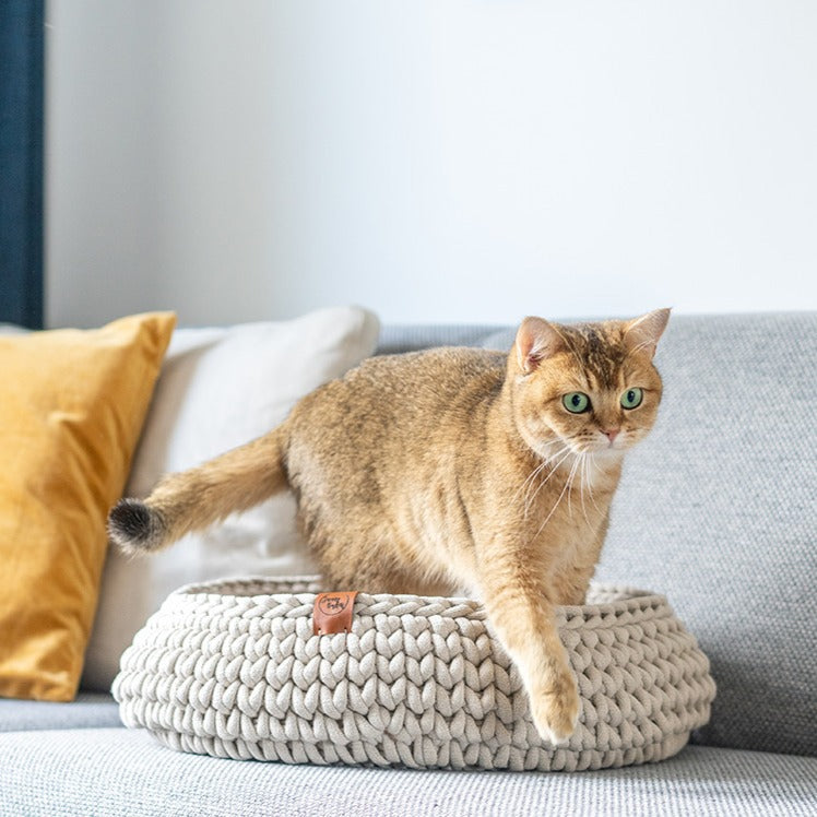 Sunny Basket - Kattenmand Beige