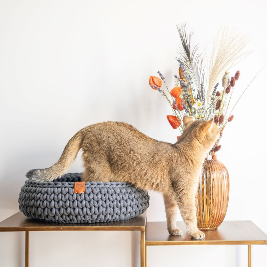 Sunny Basket - Kattenmand Charcoal