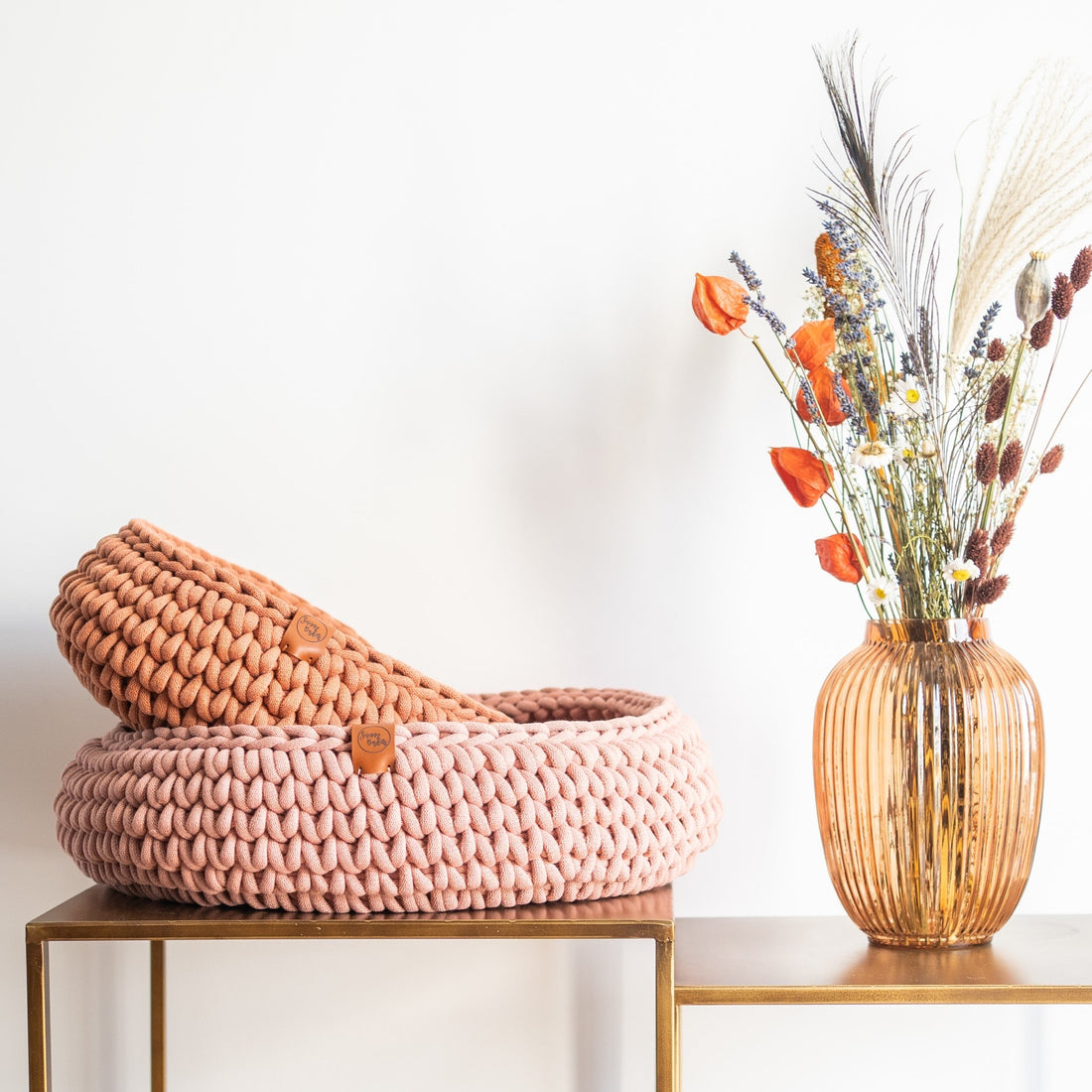 Sunny Basket - Kattenmand Blush
