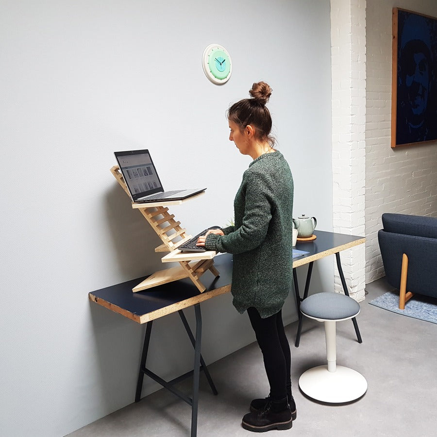 Stand up computer stand