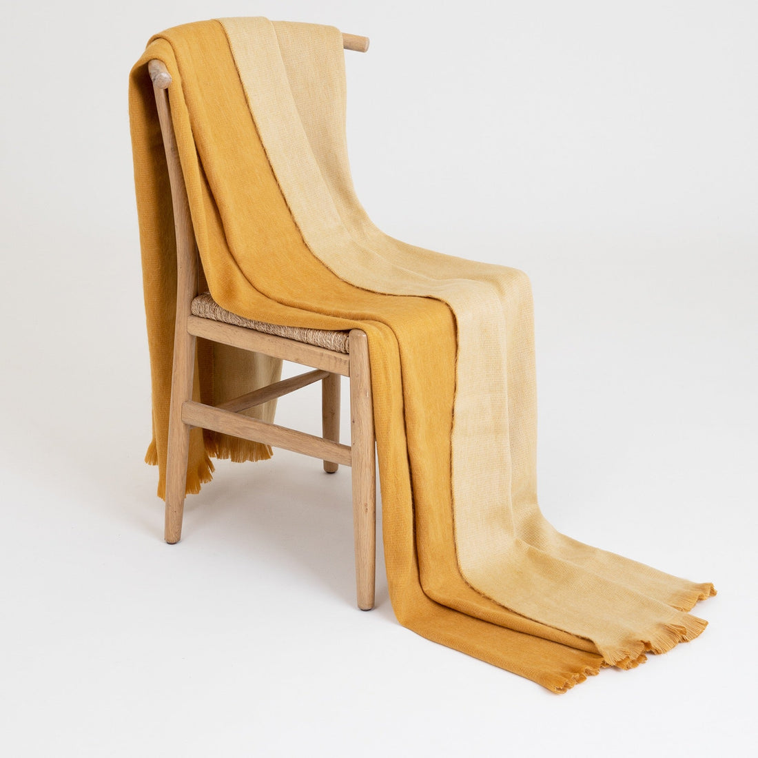 Double Plaid Ocher / Natural