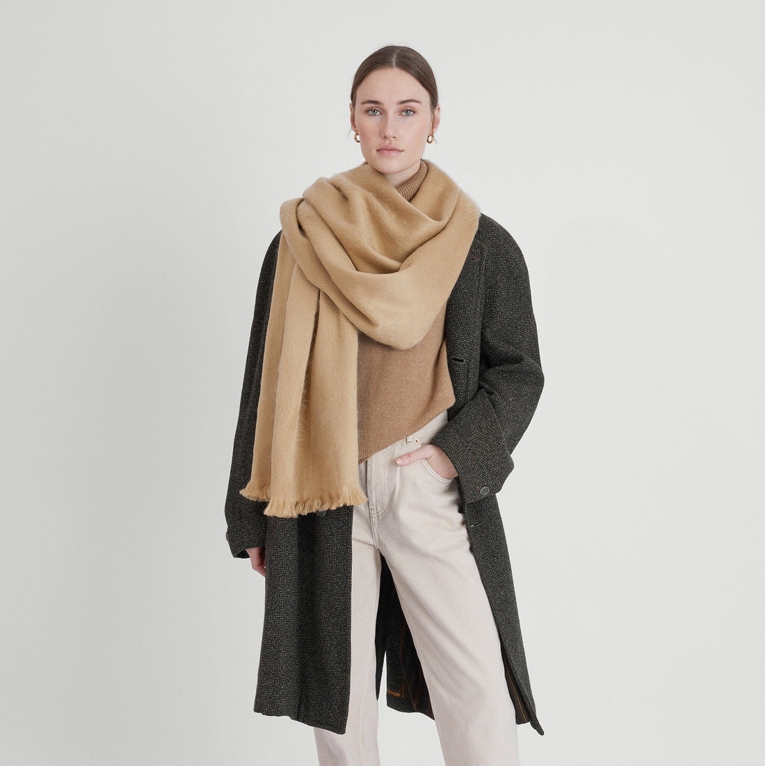 Sjaal/Omslagdoek Tobacco