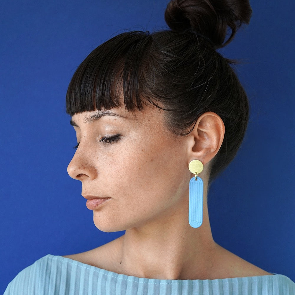 porseleinen oorbellen Yuki