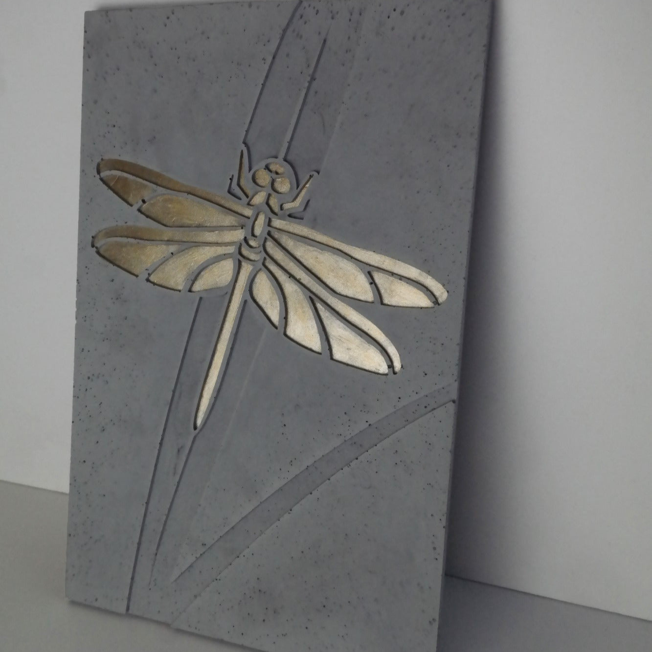 Betonnen Design Paneel Dragonfly