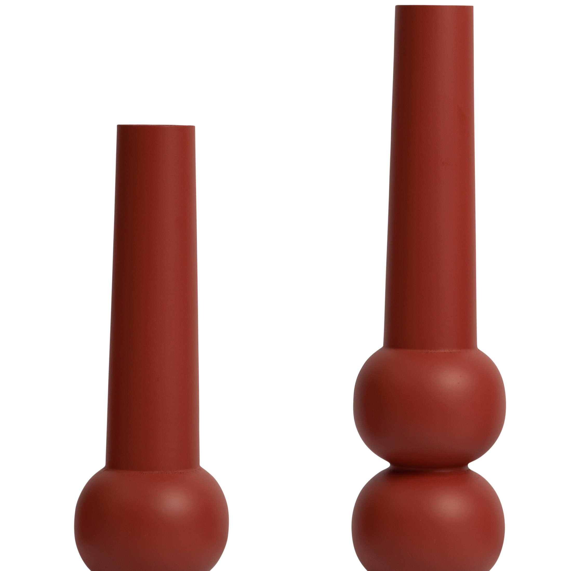 LEMON LILY Set kandelaren cone (2x)