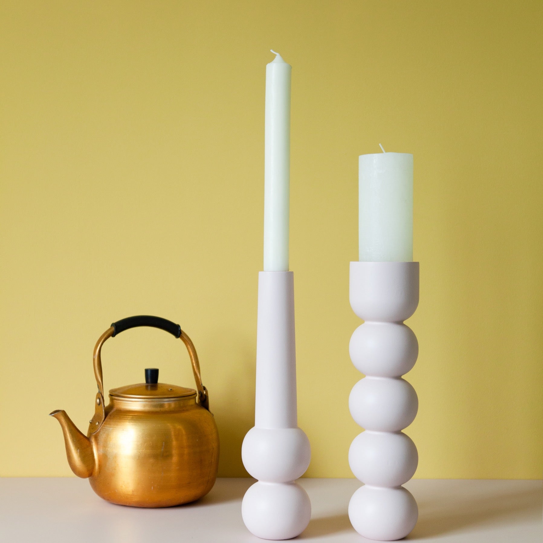 LEMON LILY Set kandelaars high (2x) -