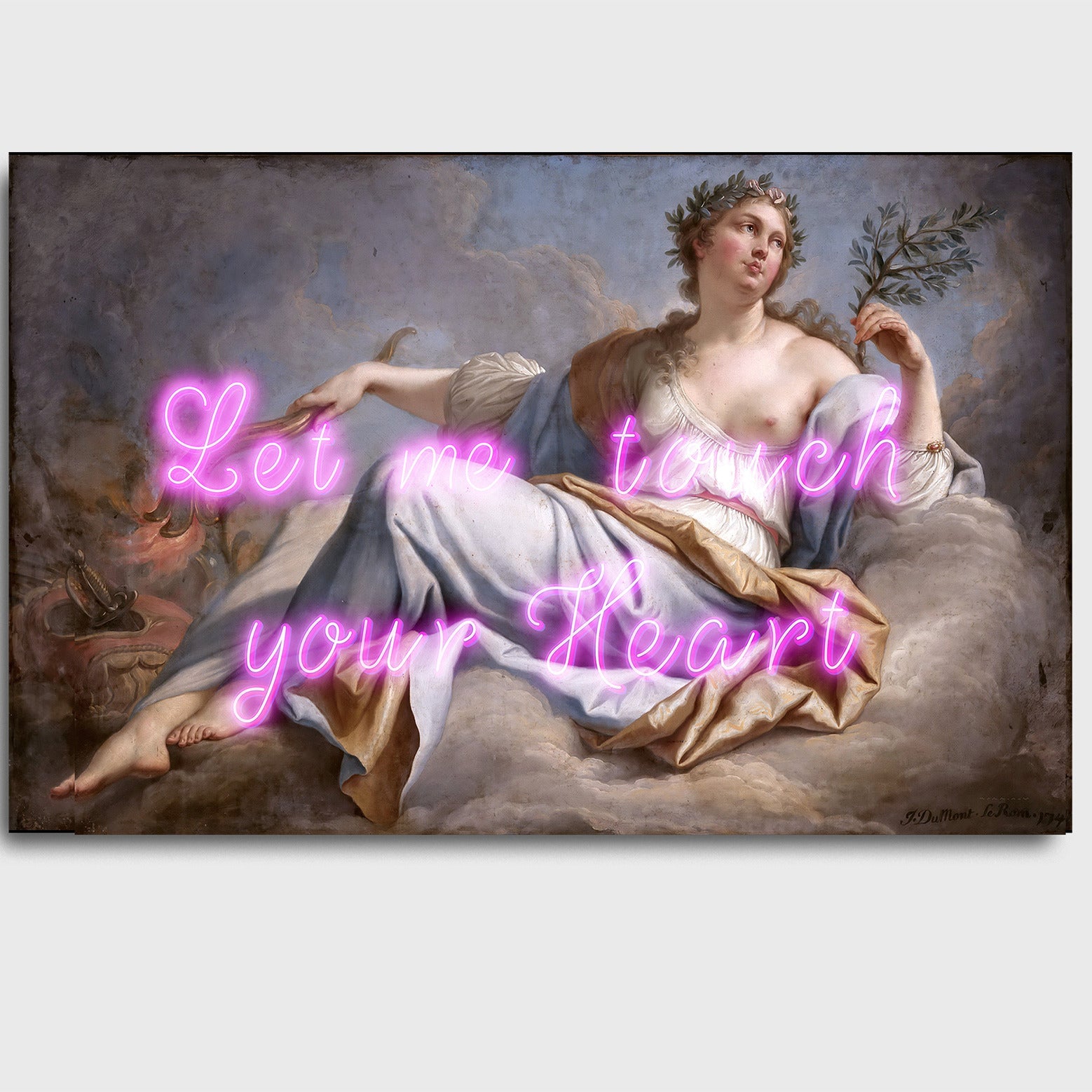 Let me touch your heart