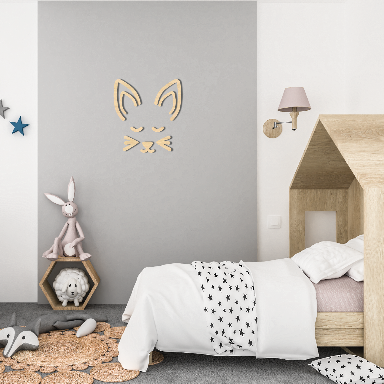 Kinderdecoratie Vos