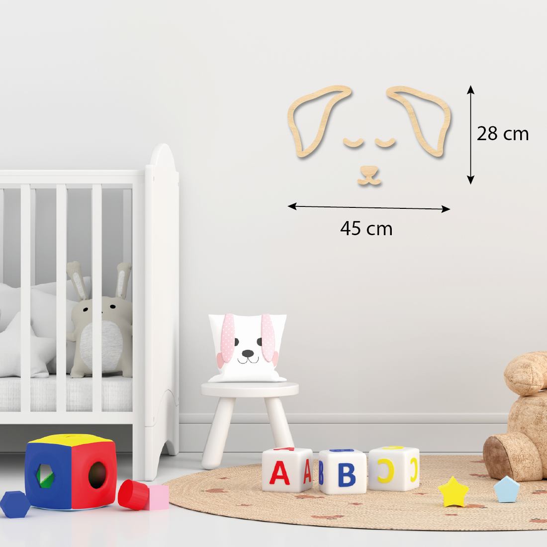 Kinderdecoratie Hond