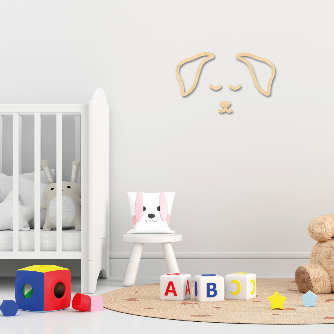 Kinderdecoratie Hond