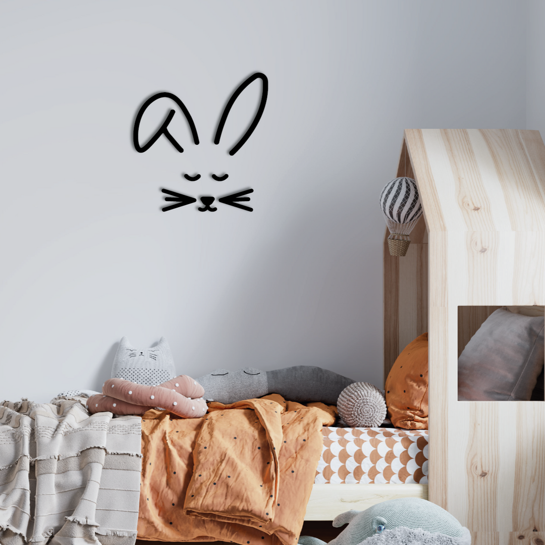 Kinderdecoratie Konijn