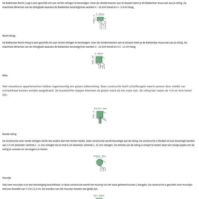 Balkonbar Ivory Grey Wash