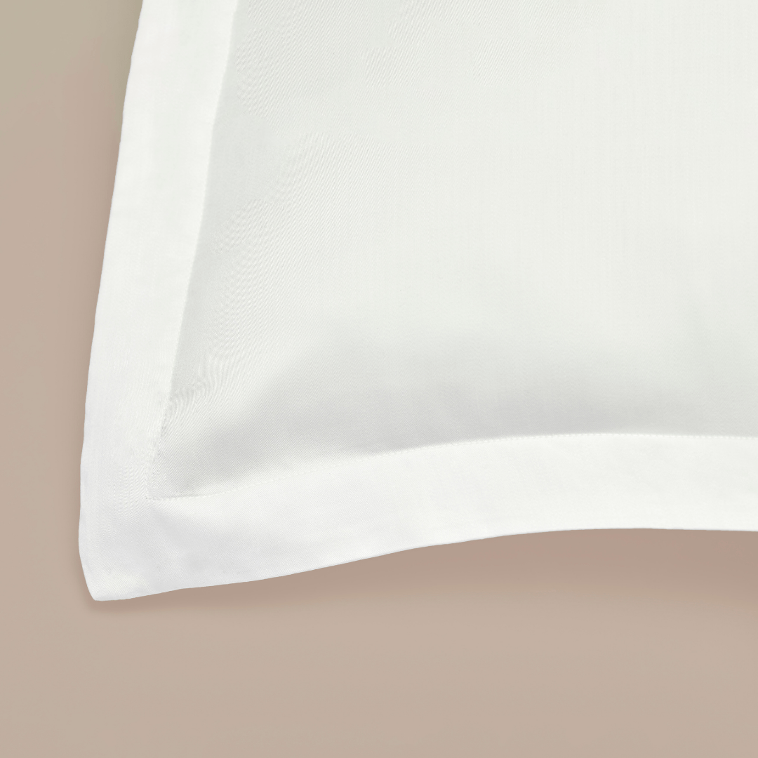 Tencel kussensloop off white