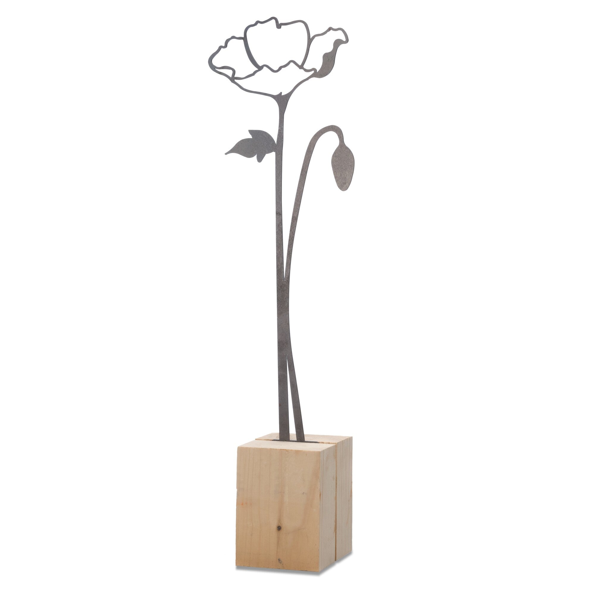 Poppy A Corten staal 70cm