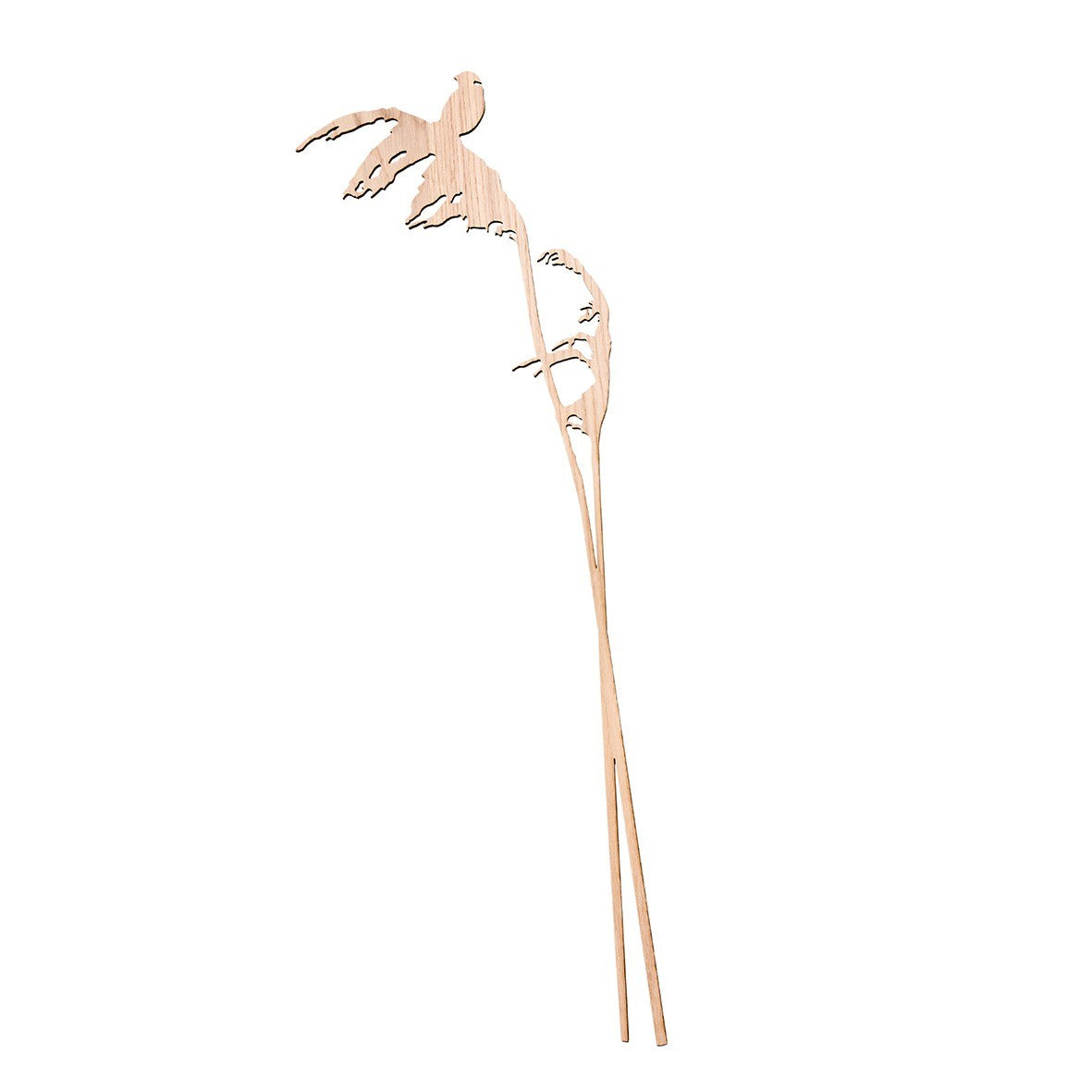 Reed Branch With Bird I Rietstengel Met Vogel