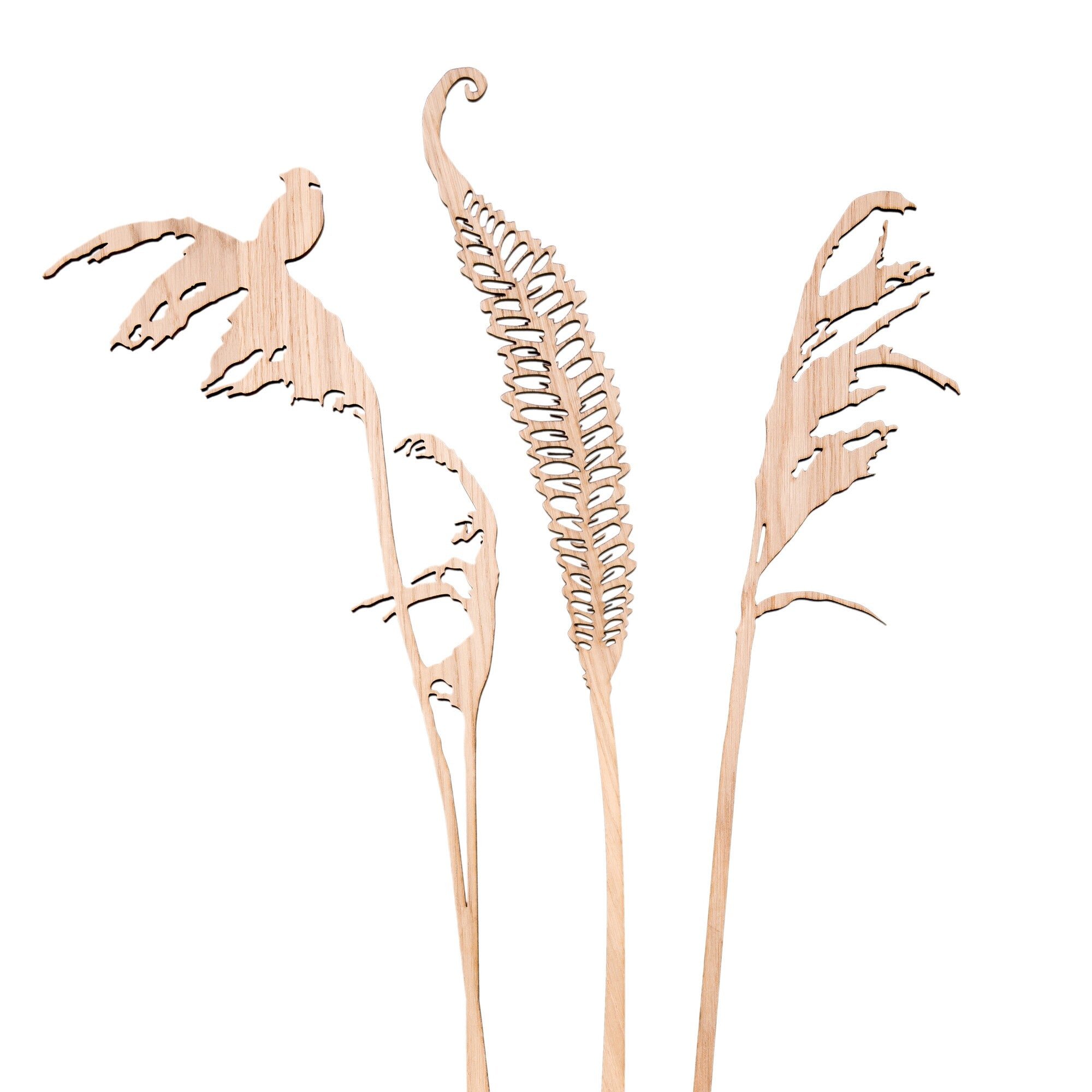 Reed Branch With Bird I Rietstengel Met Vogel